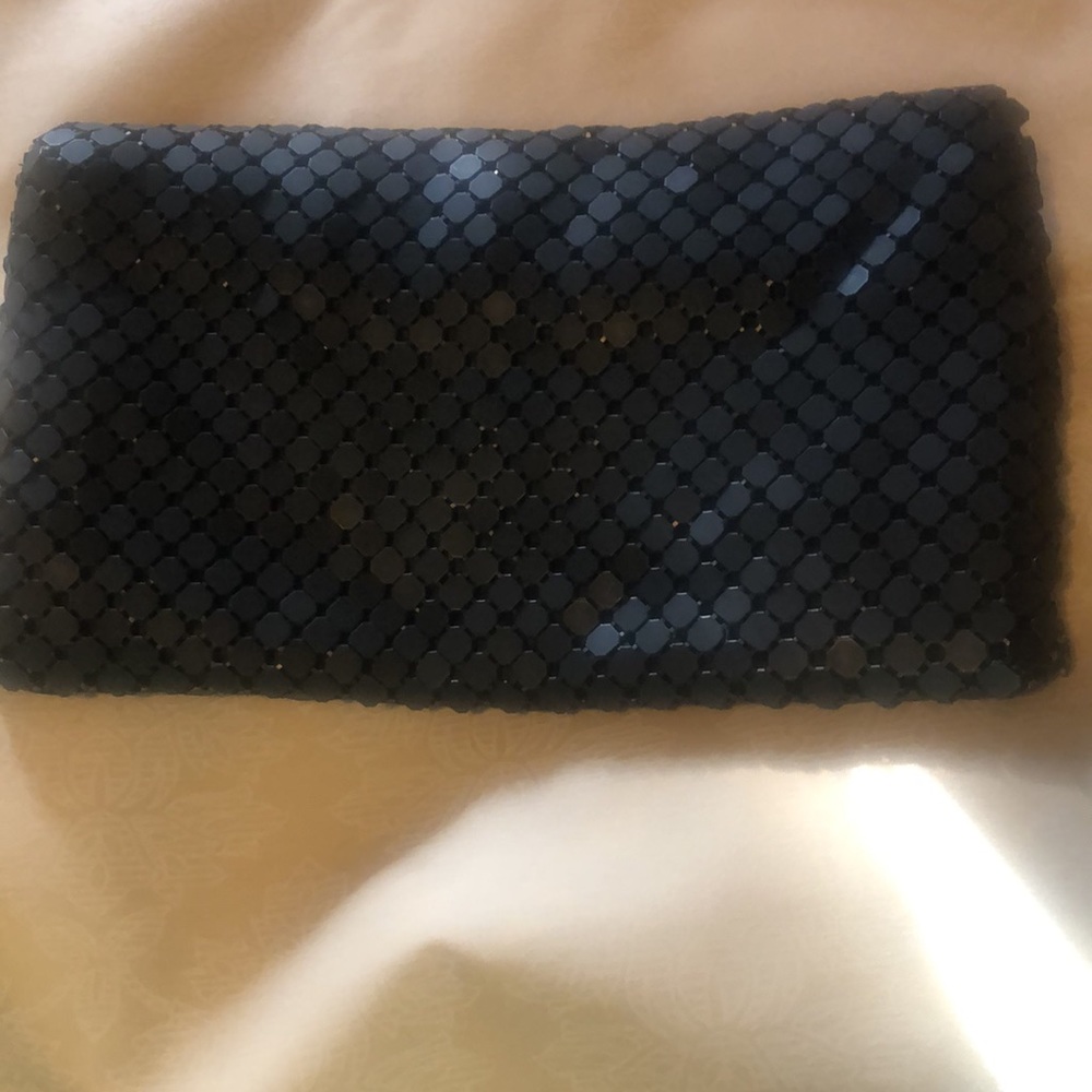 Cool Small RSVP Black Chain Maille Clutch - Picture 5 of 9